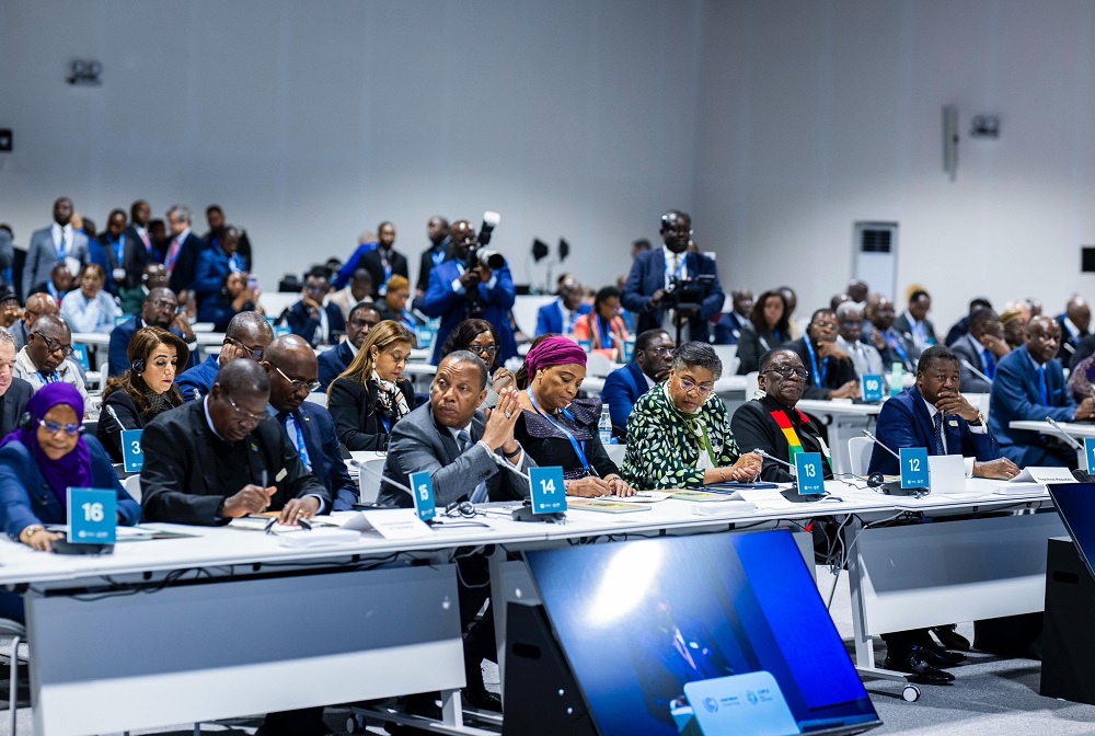 Abayobozi bateraniye mu nama yiga ku kurengera ibidukikije