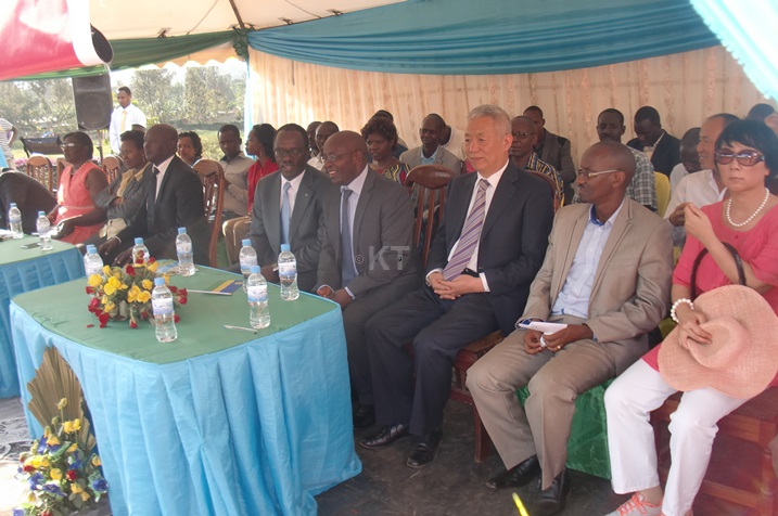 Abayobozi bitabiriye iki gikorwa.