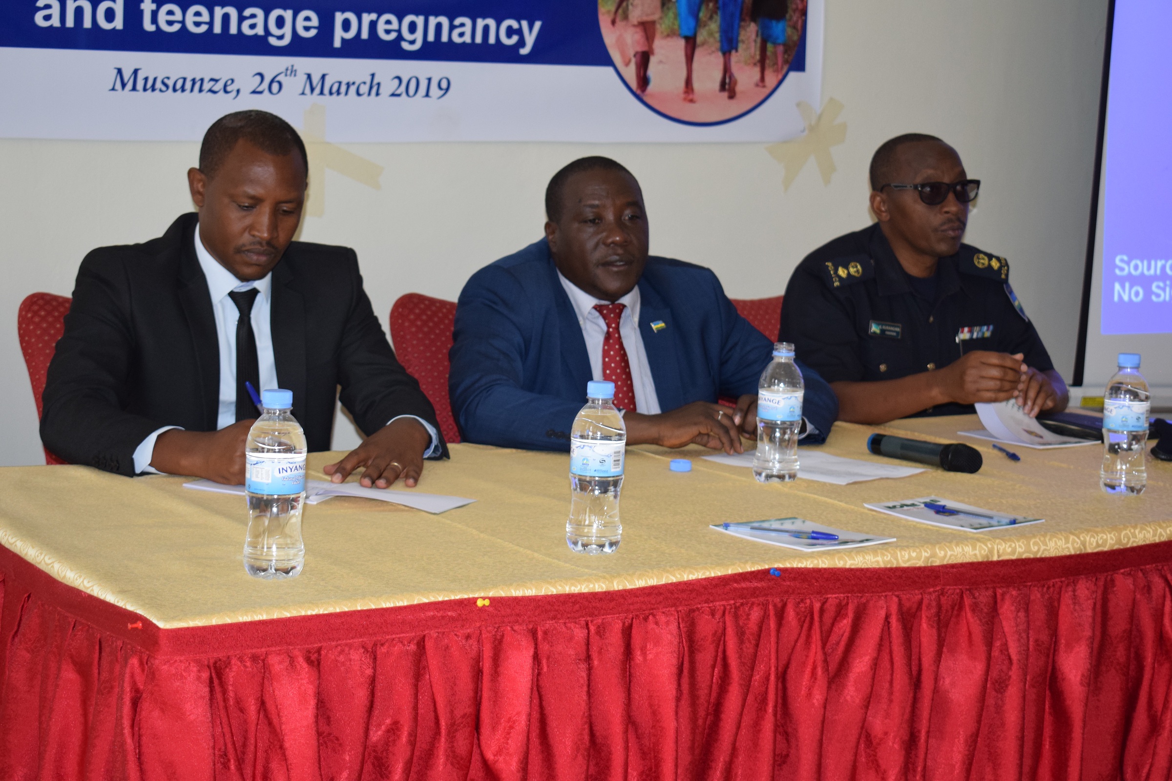 Bamwe mu bayobozi bitabiriye inama