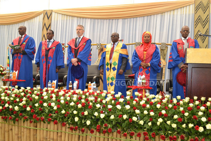 Abayobozi batandukanye bitabiriye uyu muhango