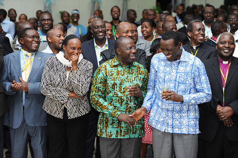 Umwiherero witabirwa n'abayobozi mu nzego zitandukanye.