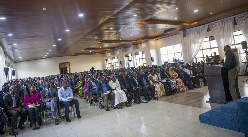 Abayobozi mu nzego zitandukanye bakurikiye impanuro za Perezida Kagame