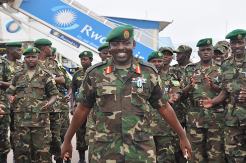 Abasirikare bashimirwa ubutumwa bavuyemo.