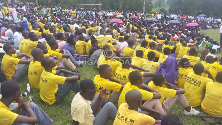 Abenshi mu bitabiriye ibiganiro byo kwibuka bari urubyiruko.
