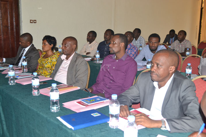 Bamwe mu bari muri ibyo biganiro.