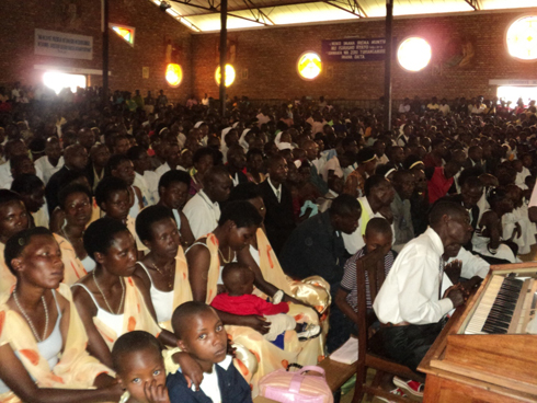 Umuhango wo gutanga imbabazi wabereye muri Paruwasi ya Mushaka. 