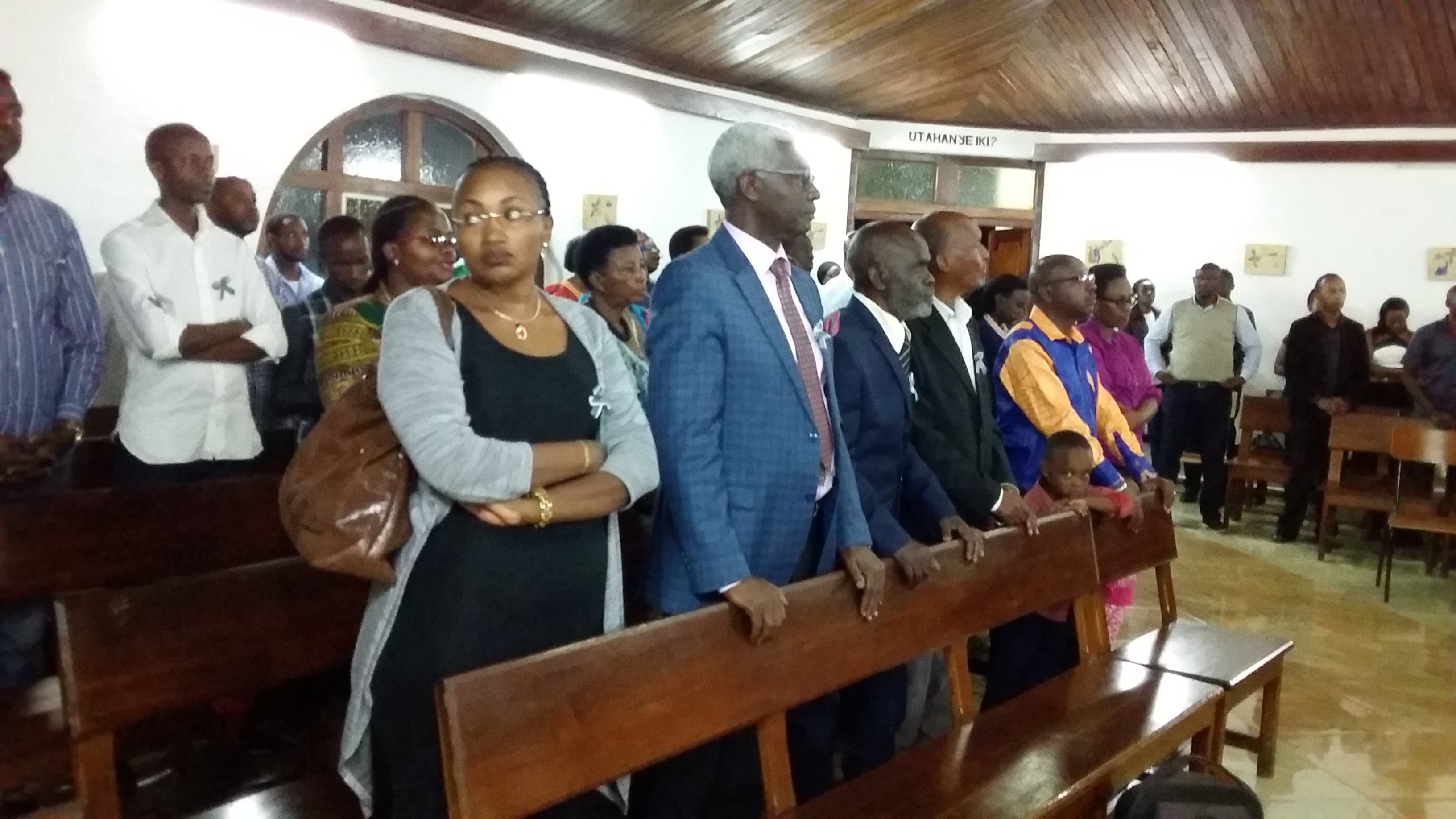 Abo mu miryango n'inshuti z'abazize jenoside na bo bari bitabiriye icyo gikorwa