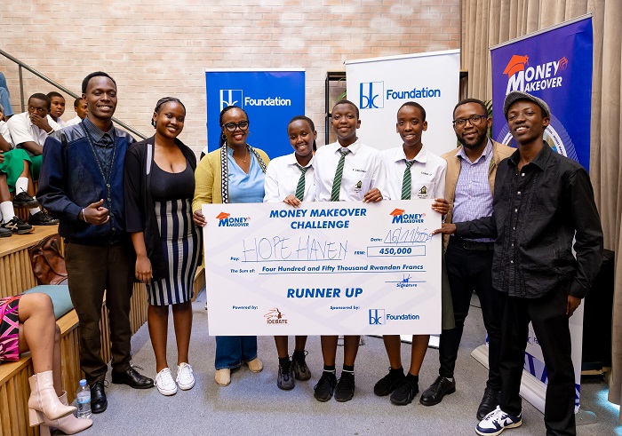 Abo muri Hope Haven batsindiye ibihumbi 450 babona umwanya wa kabiri