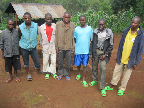 Abo ni abahoze muri FDLR batahutse ubu bari mu Nyagatare mu karere ka Rusizi.