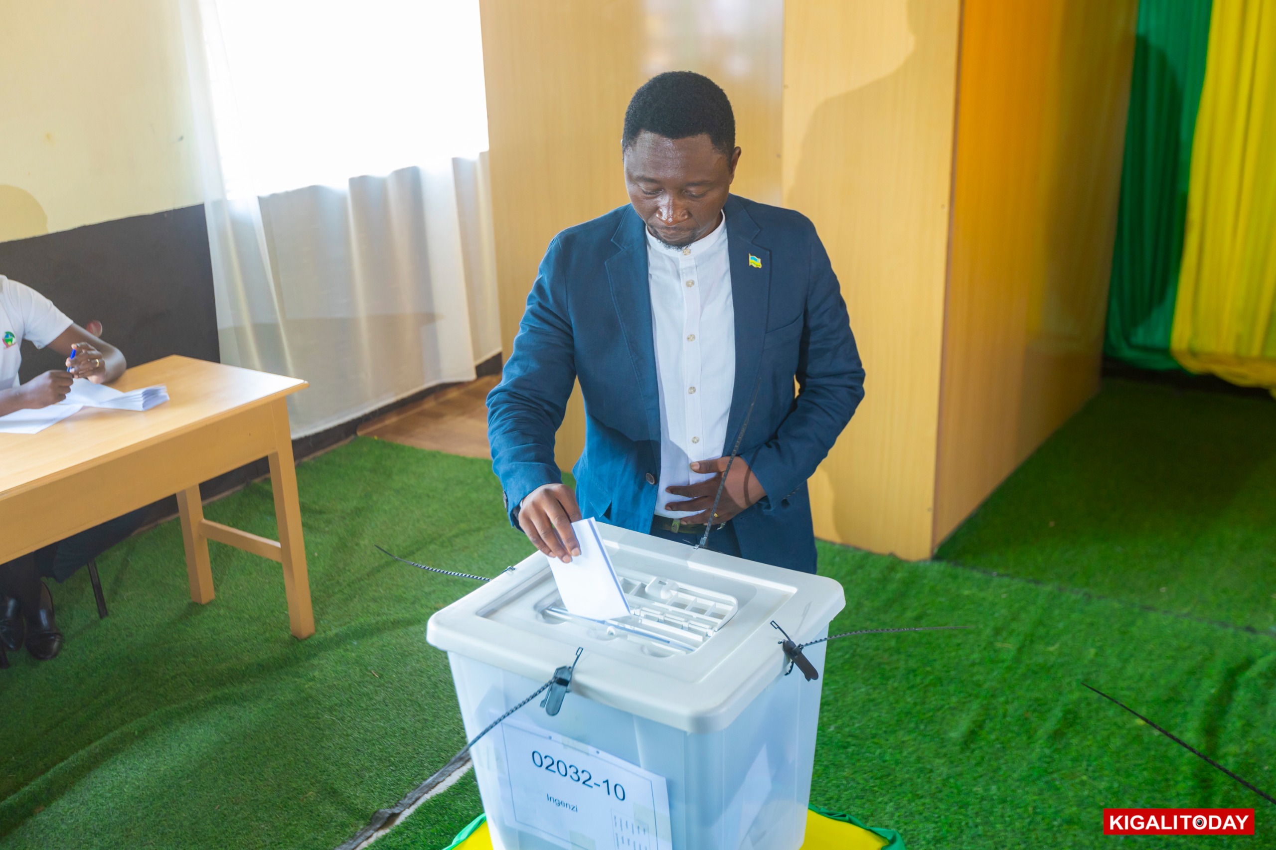 Dr. Frank Habineza kandi yashimiye Komisiyo y'Igihugu y'Amatora, uburyo ibikorwa by'amatora byateguwe