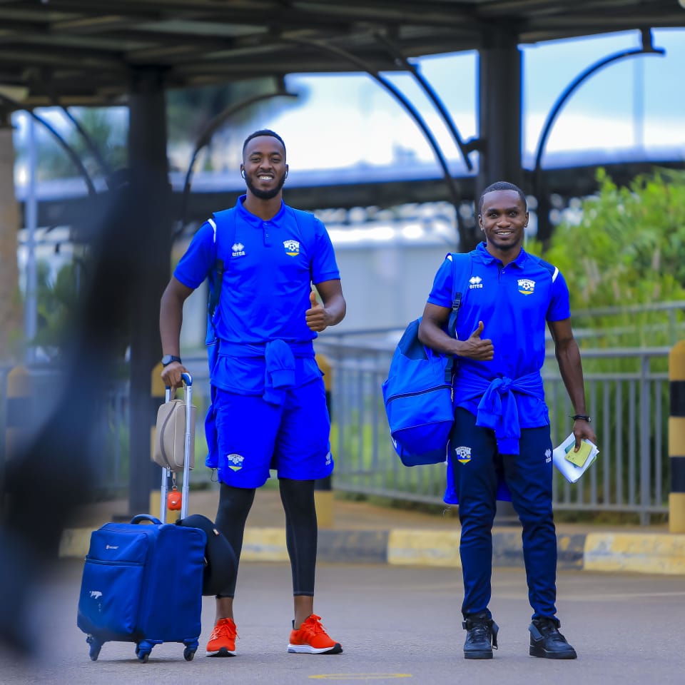 Kimenyi Yves na Serumogo Ally bakinana muri Kiyovu Sports