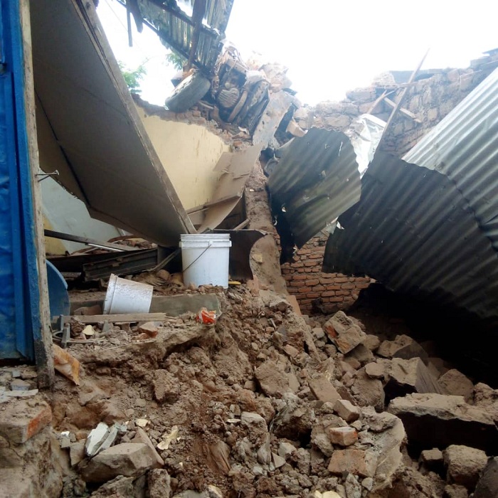 Inzu yasenyutse burundu