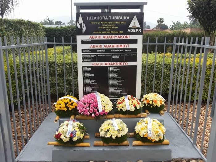ADEPR Muganza yibutse abari abakirisito bayo b