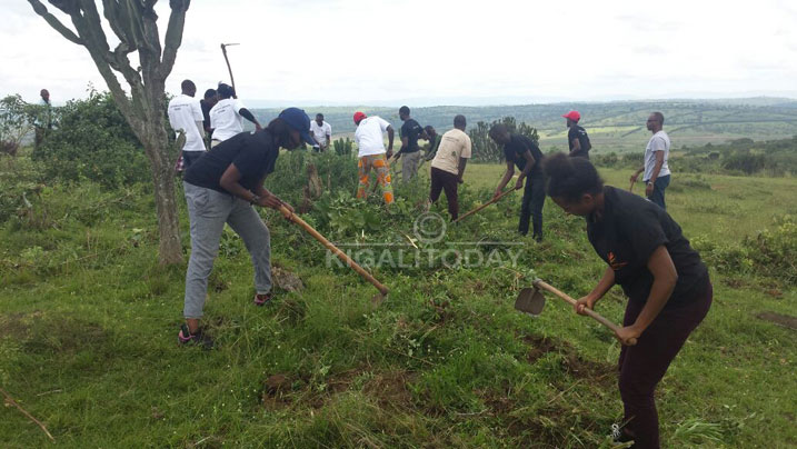 Mu gusoza icyumweru cyahariwe ibikorwa cya AERG/GAERG hakozwe umuganda buherereye mu Kagari ka Karama, umurenge wa Karangazi muri Nyagatare 