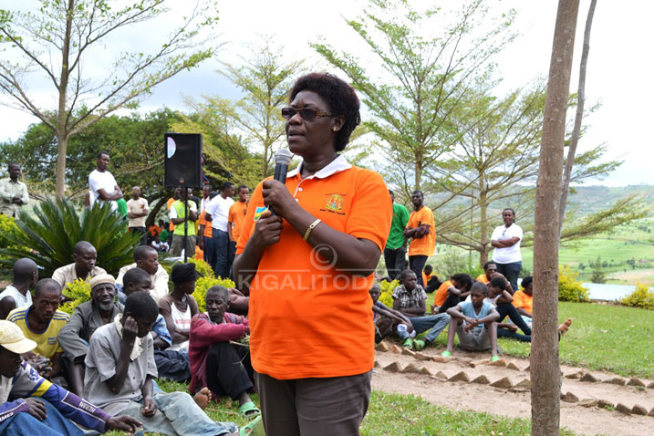 Umunyamabanga wa Leta muri Minisiteri y'ubutegetsi bw'igihugu (MINALOC), Alivera Mukabaramba yashimye ibikorwa bya AERG/GAERG 