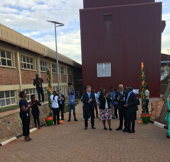 Uru ruganda rwa Africa Improved Food rwafunguwe ku mugaragaro, rwari rumaze umwaka rukora.