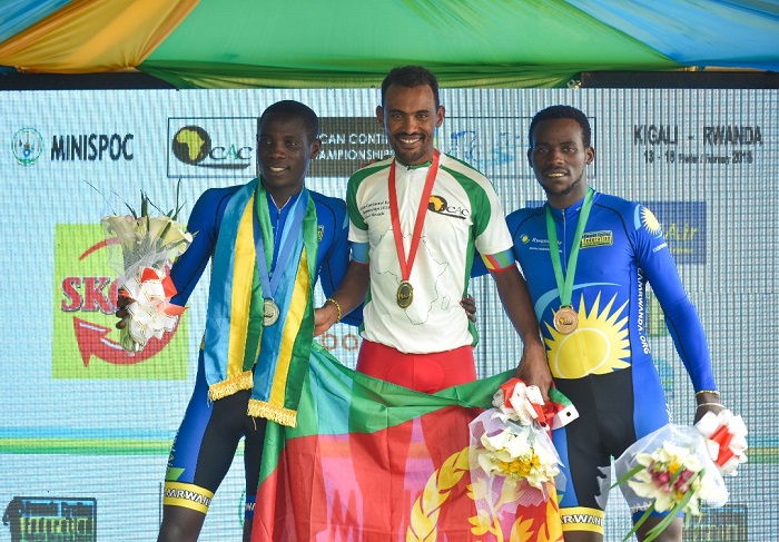 U Rwanda rwakiriye Shampiyona nyafurika mu mukino w'amagare, runegukana imidari myinshi