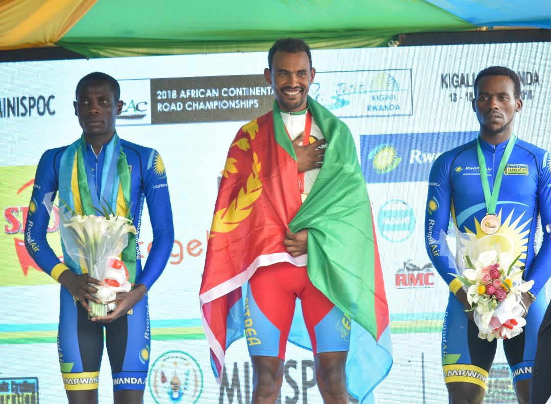 Debesay Mekseb wo muri Eritrea yabaye uwa mbere akurikirwa na Nsengimana Jean Bosco na Areruya Joseph