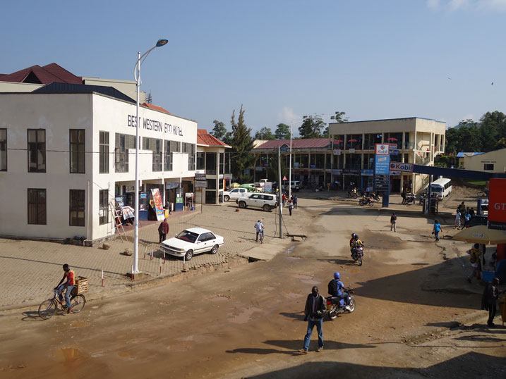 Aha ni mu Mujyi rwagati imbere y