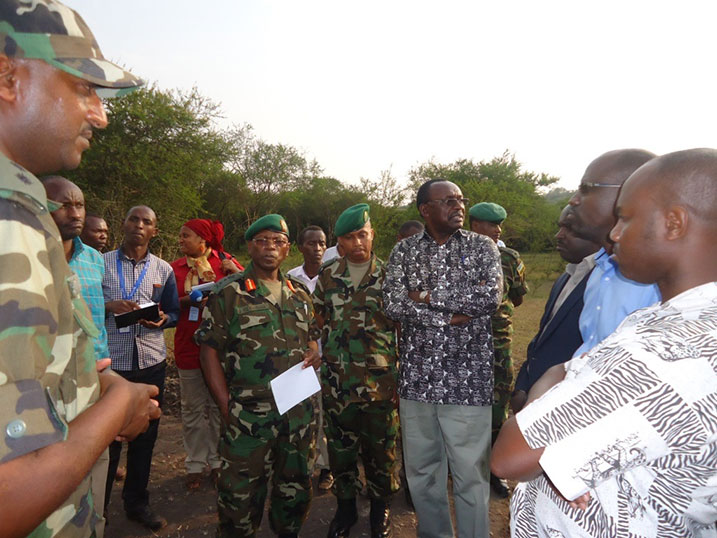 Aha ni mu ishyamba rya Gisirikari rya Gako minisitiri Kanimba yerekwa ahagiye gukorerwa ubworozi bugezweho, hakubakwa n'ibagiro.
