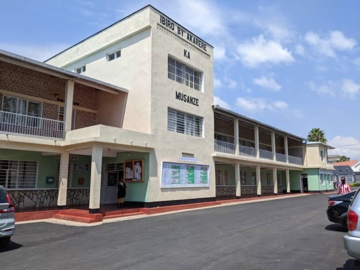 Aho karere ka Musanze gakorera ubu hari kuvugururwa by'agateganyo