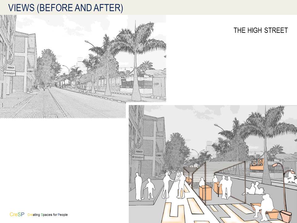 Aho naho ni muri Car-free zone. Hazahindura isura mu minsi iri imbere