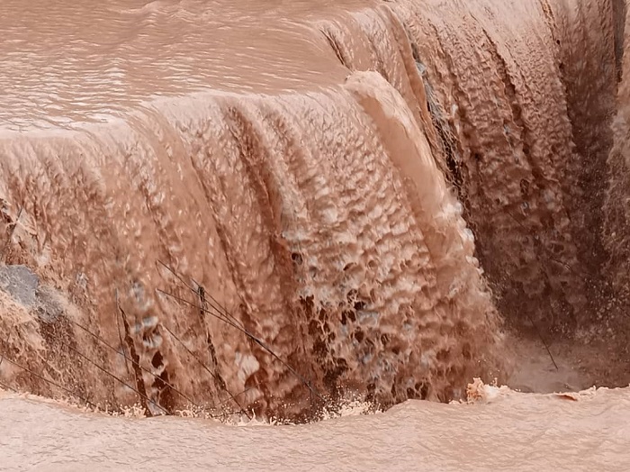 Urugomero rwa AIDER mu Murenge wa Shyogwe rwatangaga amazi mu Turere tw'Amayaga rwasenyutse