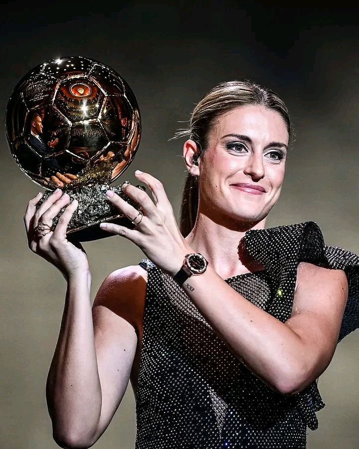 Alexia Putellas yatwaye Ballon d'Or mu bagore 