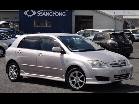 Toyota Corolla Allex ni imwe muri corolla zikunzwe kuri ubu muri Kigali