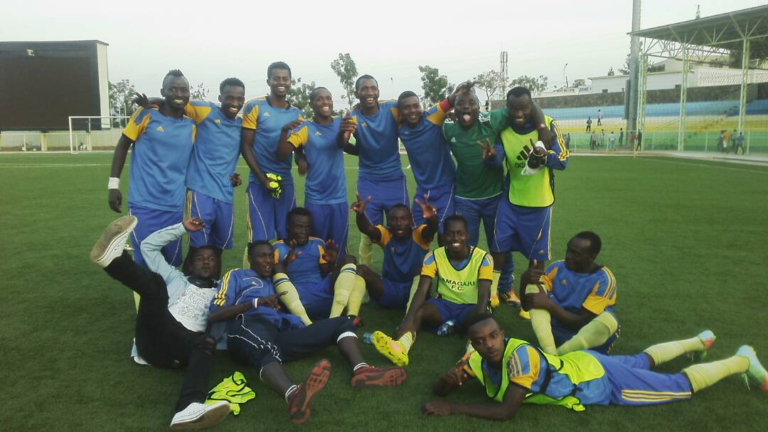 Abakinnyi b'Amagaju mu byishimo