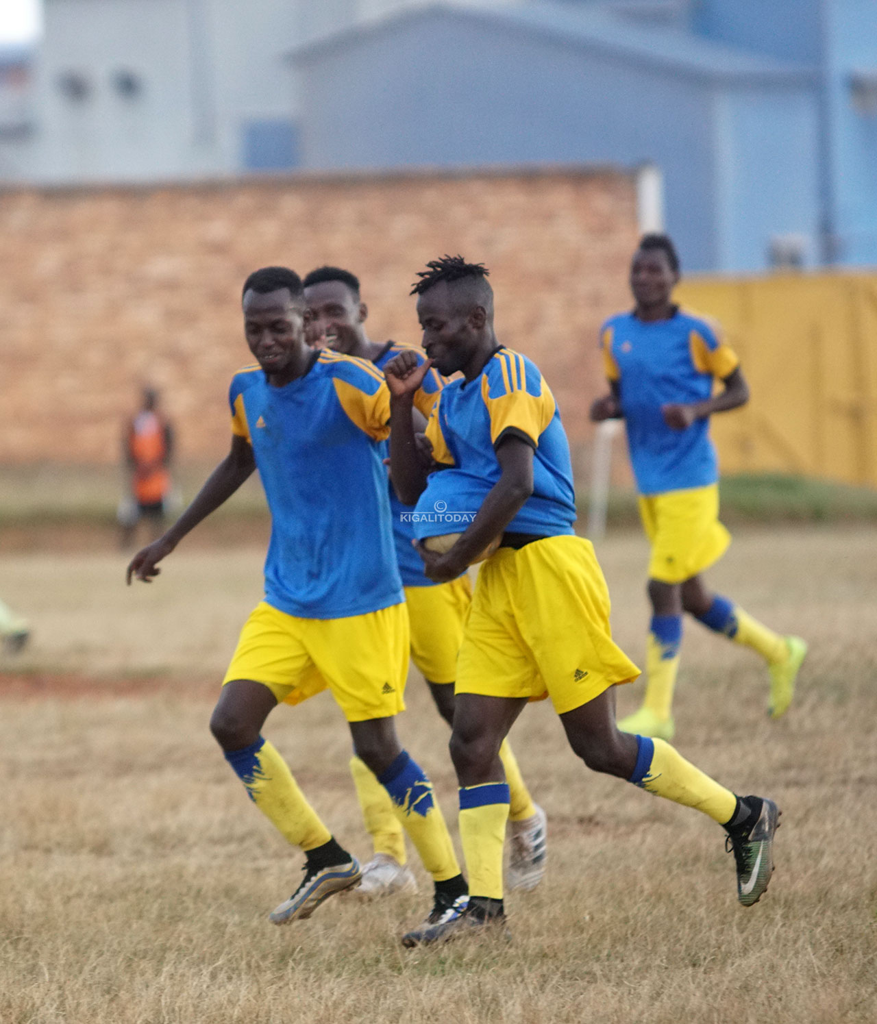 Tchabalala yishimira igitego, anatekereza ku mufasha we uri hafi kwibaruka