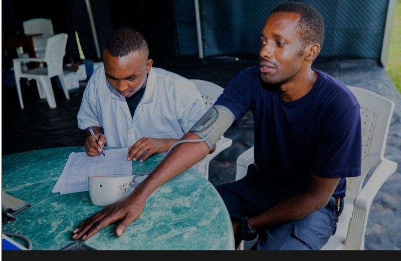 Abapolisi b'u Rwanda batanze amaraso