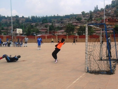 Amarushanwa ya handball akeneye imbaraga nyinshi ngo amenyekane.