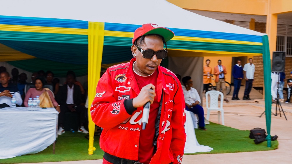 Umuhanzi Bushali yasusurukije abitabiriye iki gitaramo