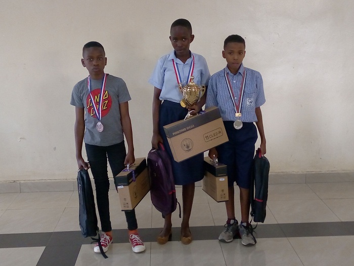 Abana batatu bahize abandi muri ayo marushanwa bahembwe