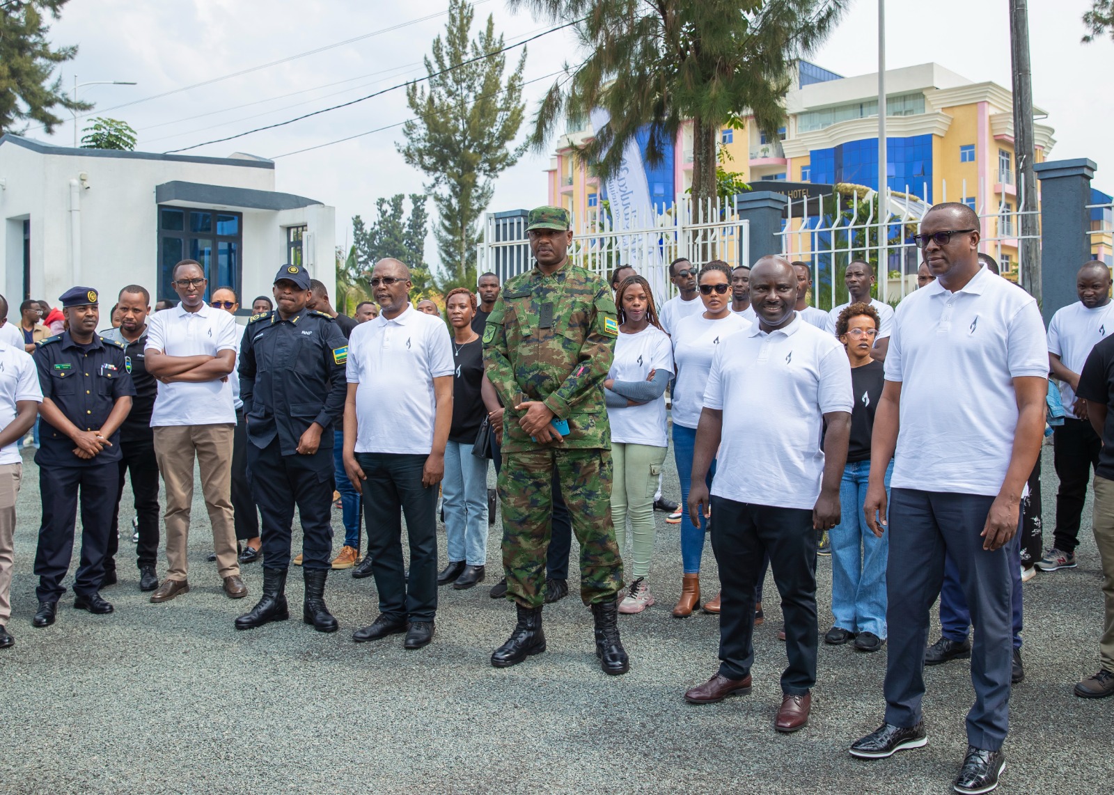 Abayobozi batandukanye bitabiriye icyo kiganiro