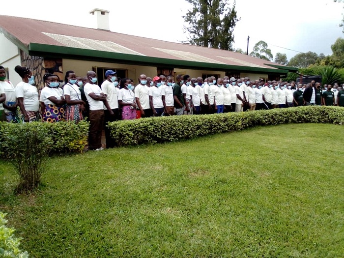 Iyi nzu niyo Umuyobozi w'urugamba rwo kubohora Igihugu, Paul Kagame yabagamo