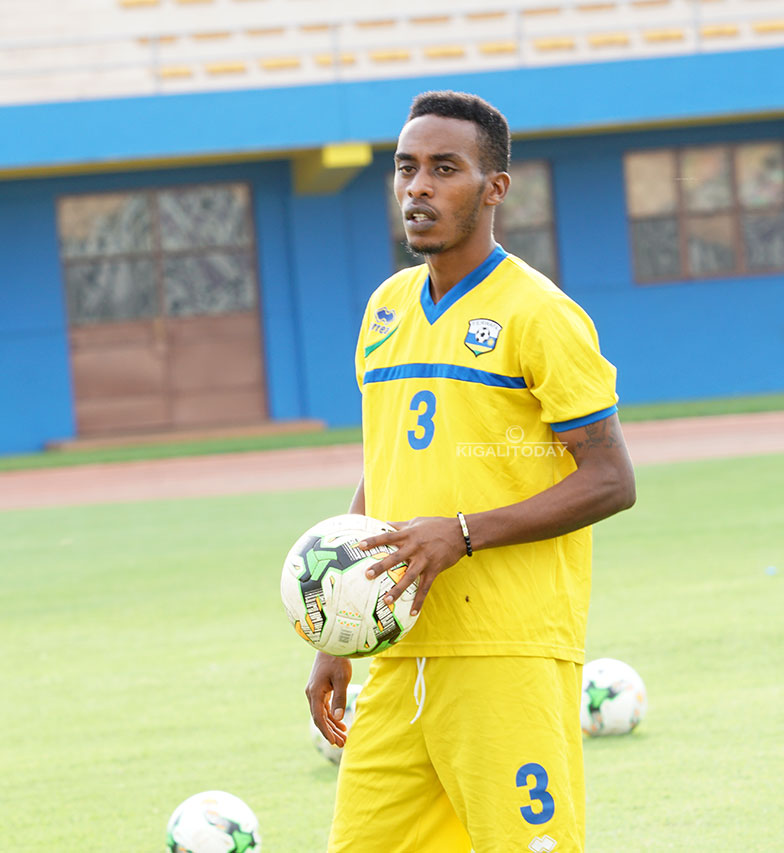 Eric Rutanga nyuma y'iminsi yagarutse mu ikipe y'igihugu