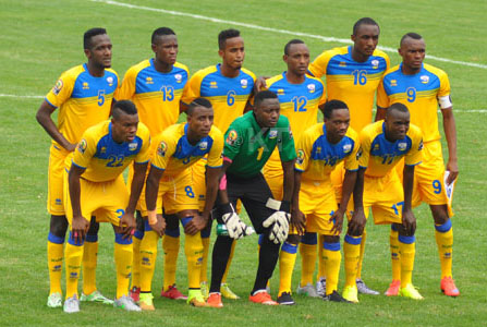 Amavubi y'u Rwanda yakinnye umukino ufungura CHAN 2016