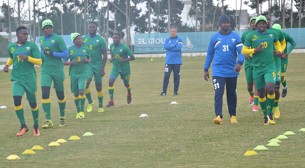 Antoine Hey na Mashami Vincent nibo bayoboye imyitozo