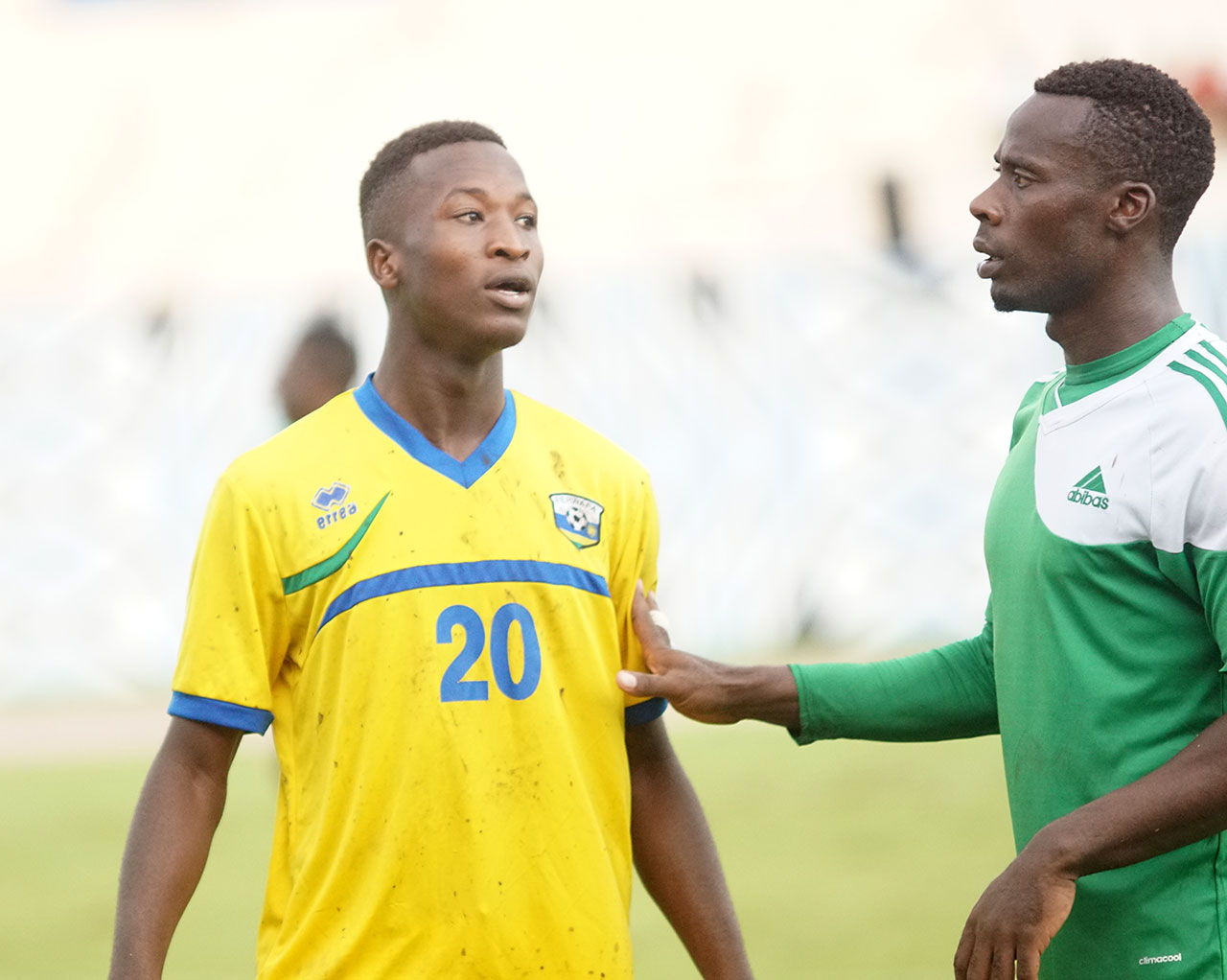 Byiringiro Lague yari acungiwe hafi na Mbogo Ally, gusa yaje kumucenga kenshi ndetse anamutsindana igitego