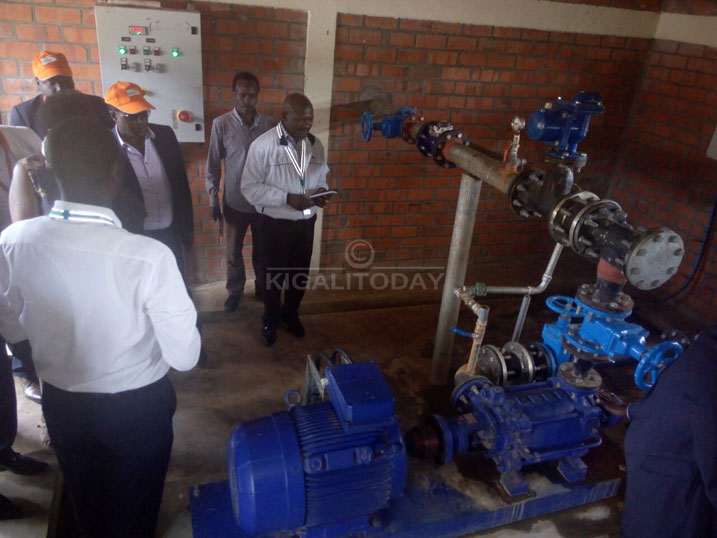 Uyu muyoboro w'amazi w'i Gatsibo wubatswe ku bufatanye na WASAC na World Vision 