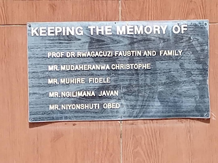 Amwe mu mazina y'abaguye muri iryo shuri