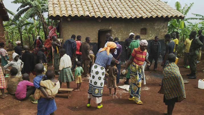 Amazu asigwa ingwa mu rwego rwo kuyasukura