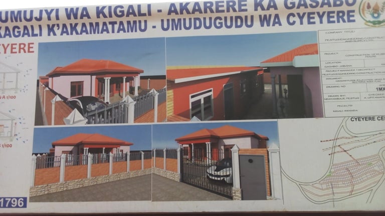 Amazu ateganyijwe kubakwa mu Mudugudu wa Cyeyere