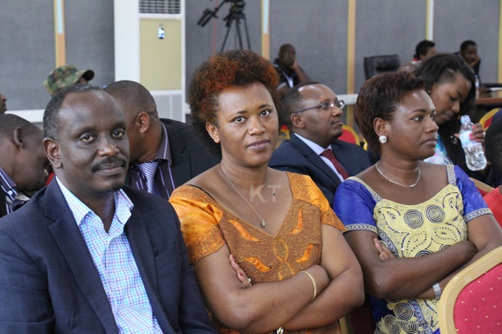 Amb Richard Sezibera yaje gushyigikira izi ntore.