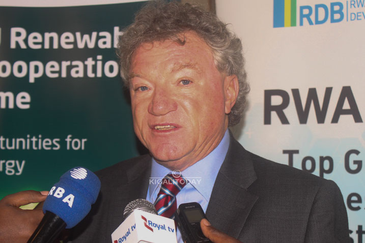 Ambasaderi w'umuryango w'ubumwe bw'ibihugu by'Uburayi mu Rwanda, Michael Ryan