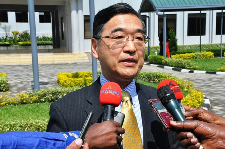 Ambasadei w'u Buyapani mu Rwanda