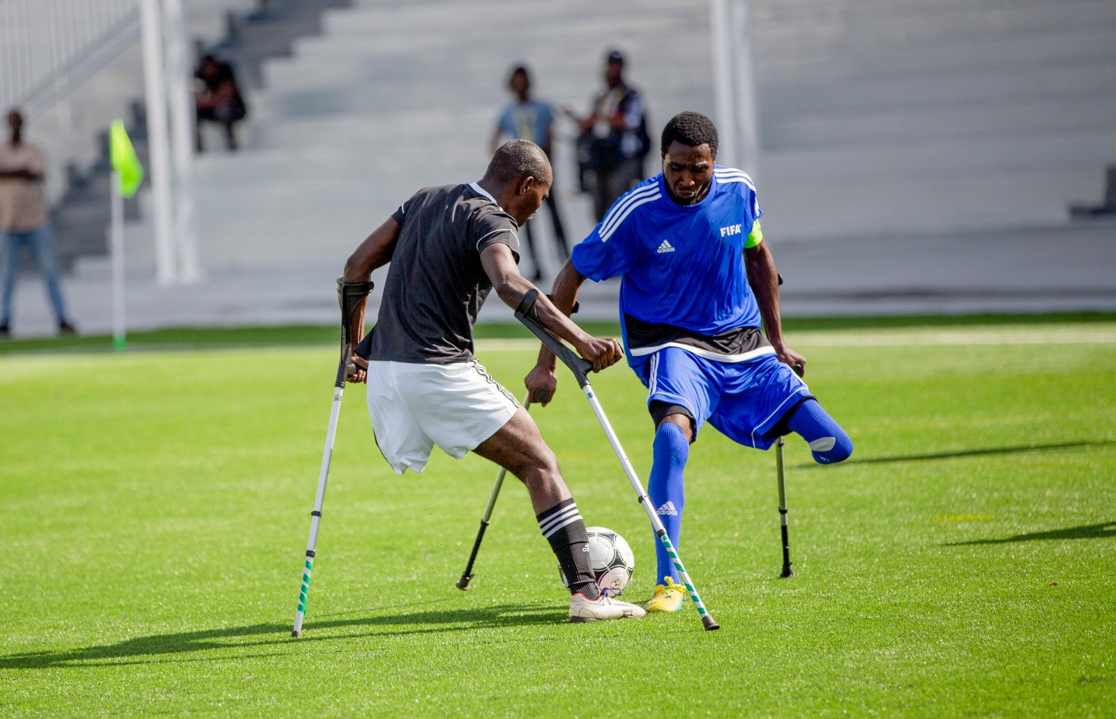 Umukino wa Amputee Football usanzwe ukinwa n'abagabo