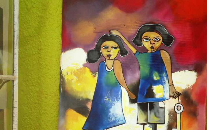 Ishusho y'abana yakozwe n'ikigo cyabereyemo amahugurwa cyitwa Yego Arts.